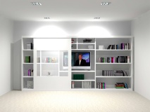 Diseño tridimensional de muebles